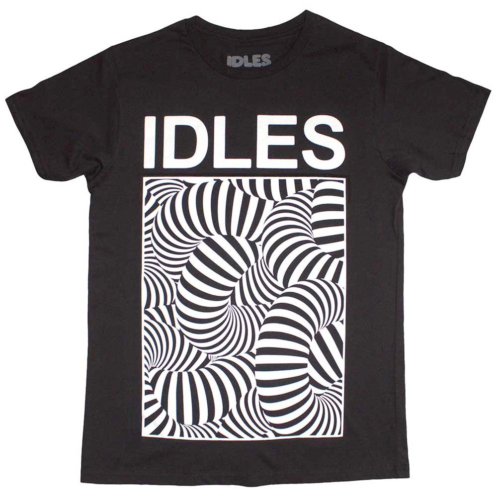 Idles - Psych Tubes Tshirt Homme - Noir